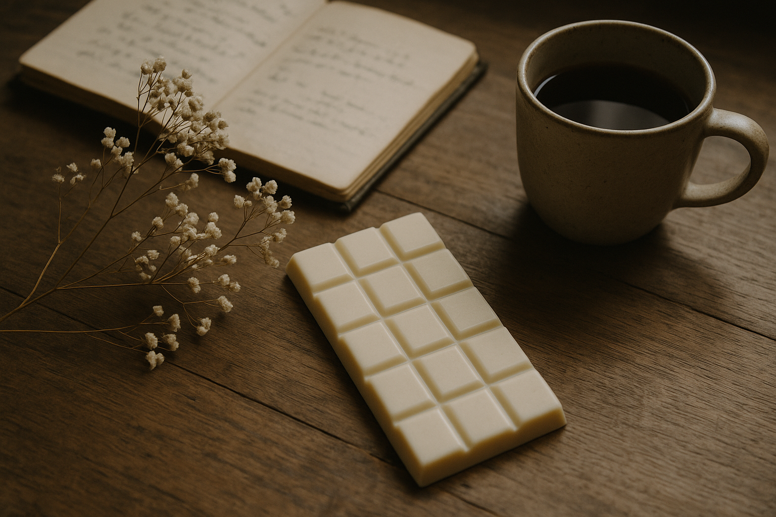 A Quiet Revolution in white chocolate