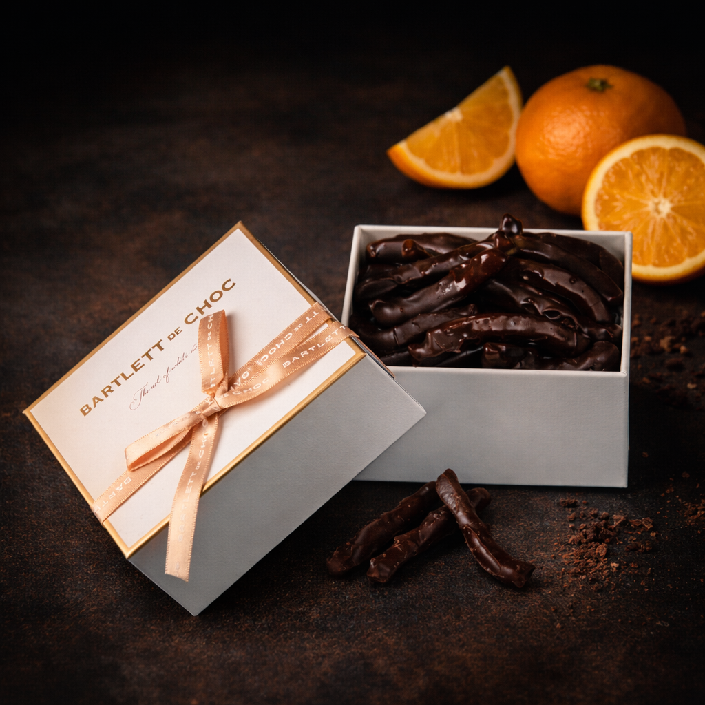 Orangette. Bitterlight in silk dark threads